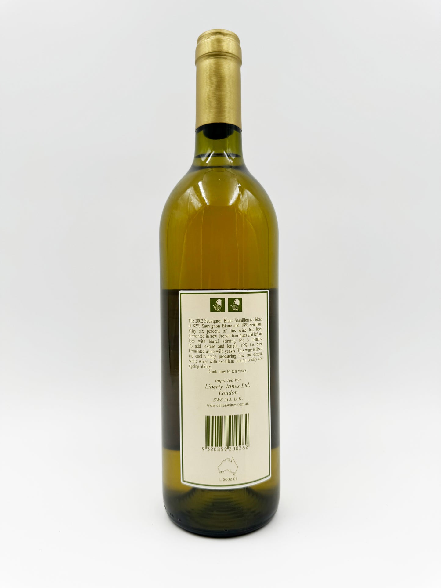 Cullen Sauvignon Blanc Semillon 2002