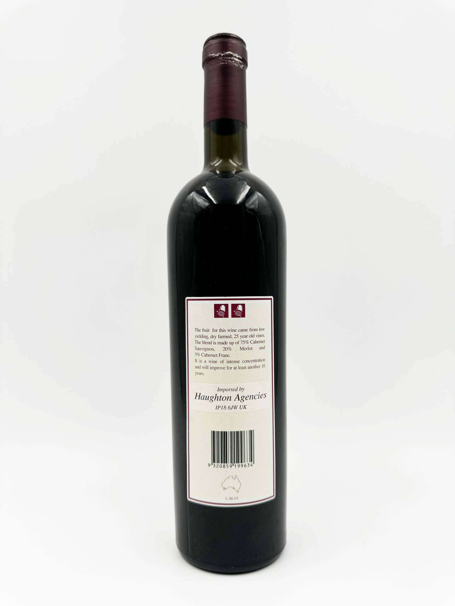 Cullen Carbernet Sauvignon Merlot (Diana Madeline)1996