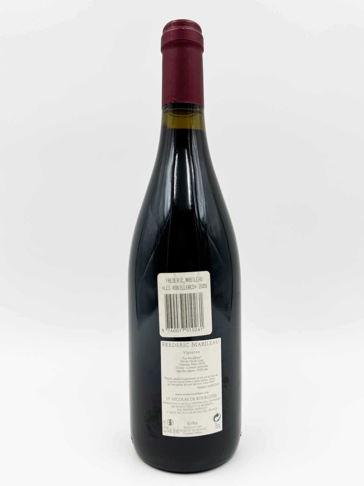 Frederic Mabileau Saint Nicolas de Bourgueil 2005