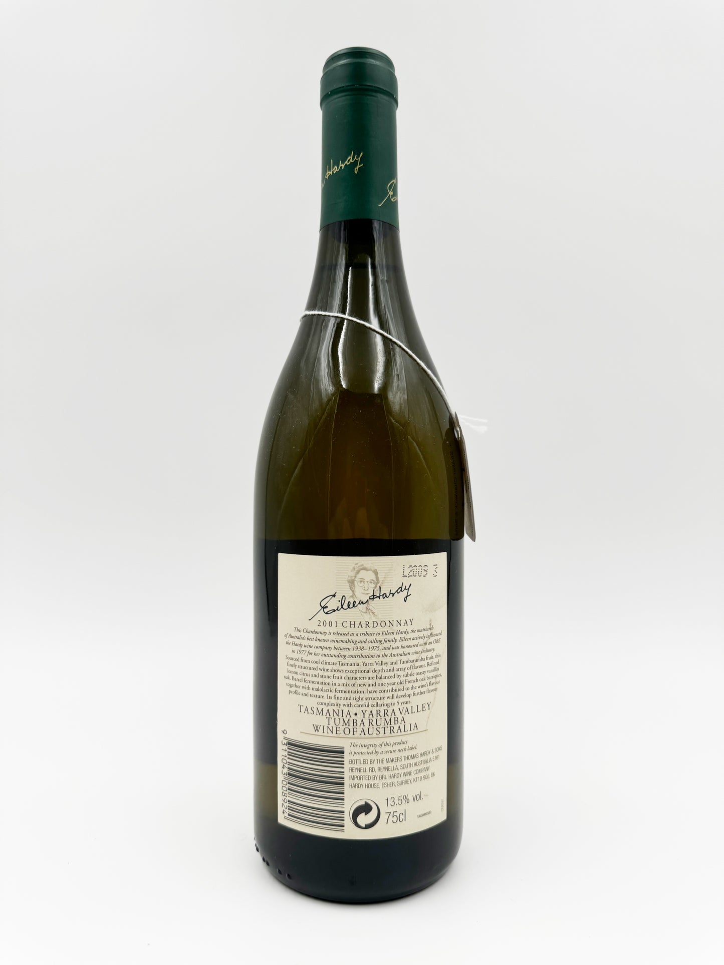 Hardys Chardonnay (Eileen Hardy) 2001