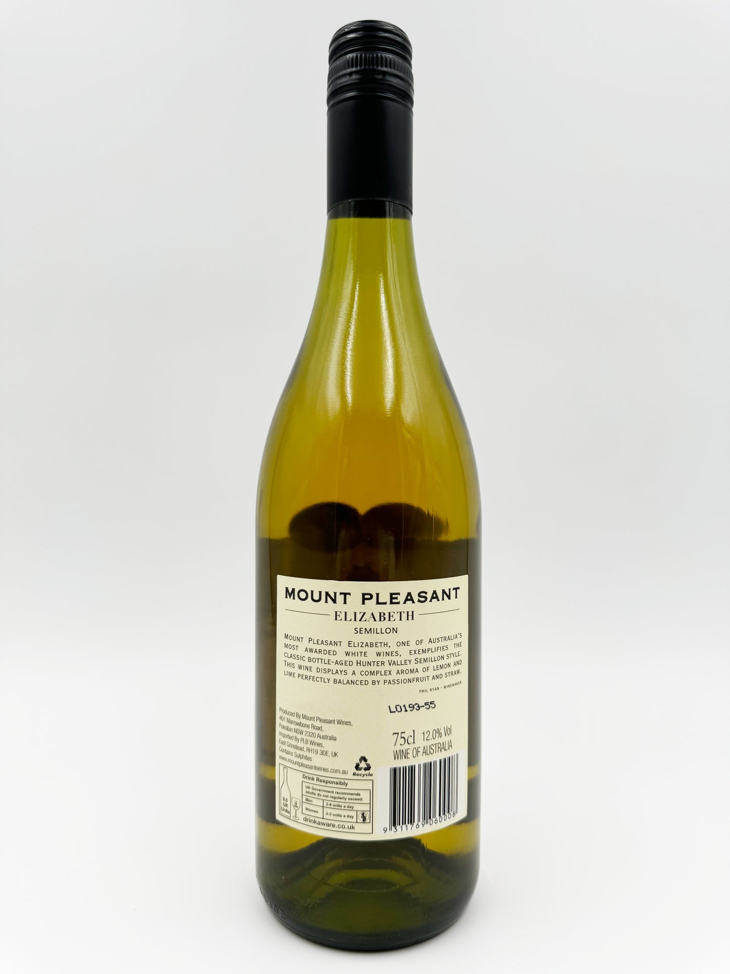 Mount Pleasant Elizabeth Semillon 2005