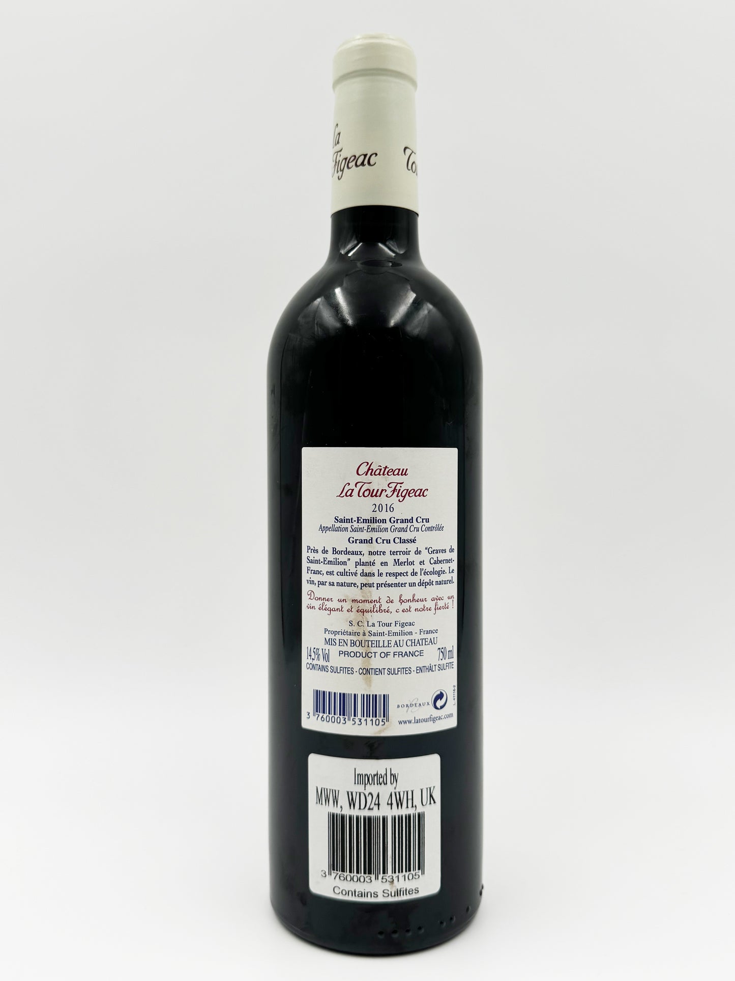 Château La Tour Figeac, Grand Cru Classé 2016