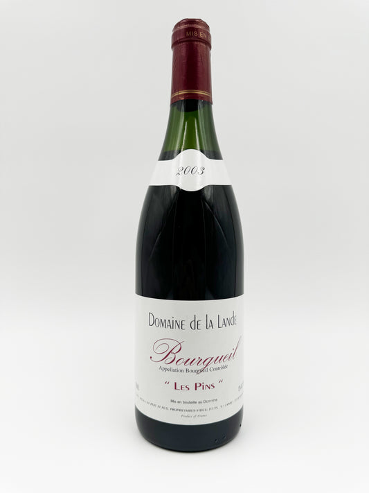 Domaine De La Lande Bourgueil Les Pins 2003